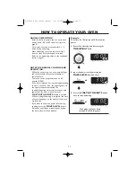 Preview for 13 page of Sharp R-32FBSTM Operation Manual With Cookbook