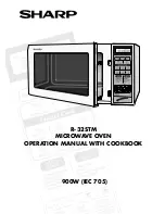 Sharp R-32STM Operation Manual With Cookbook preview