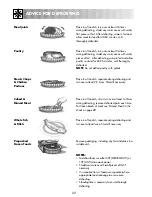 Preview for 24 page of Sharp R-32STM Operation Manual With Cookbook