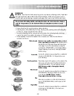 Preview for 25 page of Sharp R-32STM Operation Manual With Cookbook