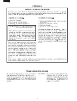 Предварительный просмотр 8 страницы Sharp R-330H Service Manual