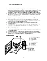 Preview for 6 page of Sharp R-330Y Operation Manual And Cooking Manual