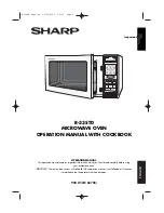 Sharp R-33STD Operation Manual With Cookbook preview