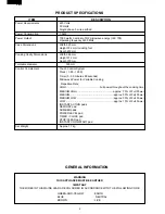 Preview for 4 page of Sharp R-340A Service Manual