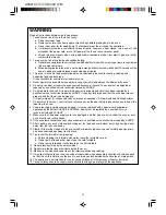 Preview for 3 page of Sharp R-340D Operation Manual