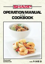 Preview for 1 page of Sharp R-340E Operation Manual And Cookbook