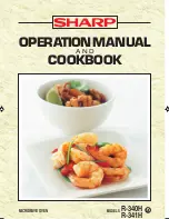 Sharp R-340H Operation Manual And Cookbook preview