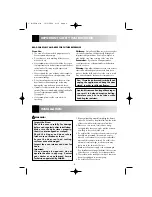 Preview for 6 page of Sharp R-343M Operation Manual With Cookbook