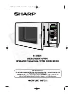 Preview for 1 page of Sharp R-345M Operation Manual With Cookbook