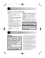 Preview for 6 page of Sharp R-345M Operation Manual With Cookbook