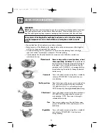 Preview for 20 page of Sharp R-345M Operation Manual With Cookbook