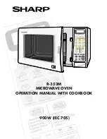 Preview for 1 page of Sharp R-352M Operation Manual With Cookbook