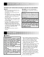 Preview for 6 page of Sharp R-352M Operation Manual With Cookbook