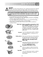 Preview for 25 page of Sharp R-352M Operation Manual With Cookbook