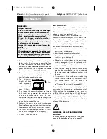 Preview for 6 page of Sharp R-354M Operation Manual With Cookbook