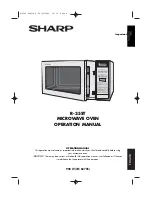 Предварительный просмотр 1 страницы Sharp R-35ST Operation Manual