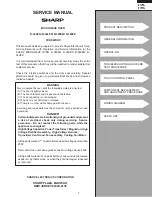 Preview for 5 page of Sharp R-360EG Service Manual