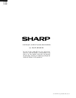 Preview for 40 page of Sharp R-360EG Service Manual