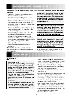 Preview for 5 page of Sharp R-362M Operation Manual With Cookbook