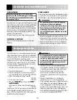 Preview for 27 page of Sharp R-362M Operation Manual With Cookbook