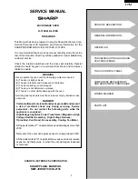 Preview for 5 page of Sharp R-370EK Service Manual