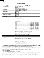 Preview for 6 page of Sharp R-370EK Service Manual