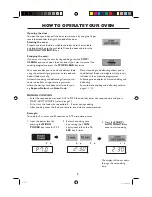 Preview for 11 page of Sharp R-371 Operation Manual