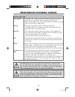 Preview for 20 page of Sharp R-371 Operation Manual