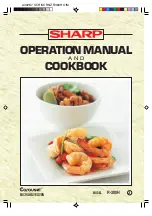 Preview for 1 page of Sharp R-380H Operation Manual With Cookbook