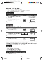 Preview for 8 page of Sharp R-380H Operation Manual With Cookbook