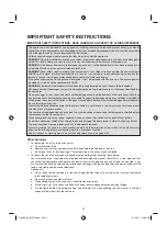 Предварительный просмотр 3 страницы Sharp R-380VIS Operation Manual