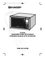 Sharp R-393M Operation Manual With Cookbook preview