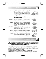 Preview for 35 page of Sharp R-393M Operation Manual With Cookbook