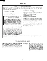 Preview for 8 page of Sharp R-3A88 Service Manual