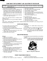 Preview for 20 page of Sharp R-3A88 Service Manual