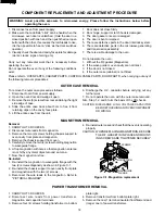 Preview for 20 page of Sharp R-3S68 Service Manual