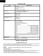 Предварительный просмотр 6 страницы Sharp R-401FK Supplemental Manual