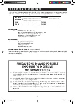 Preview for 2 page of Sharp R-402J Operation Manual