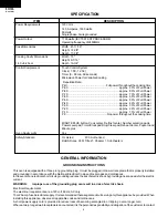 Preview for 6 page of Sharp R-403HW Supplemental Service Manual