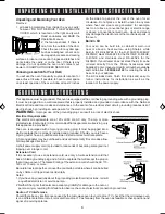 Предварительный просмотр 5 страницы Sharp R-405H Operation Manual