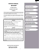 Preview for 5 page of Sharp R-408DW Service Manual