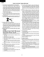 Preview for 24 page of Sharp R-409HK Service Manual