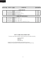 Предварительный просмотр 16 страницы Sharp R-409JS Supplemental Service Manual