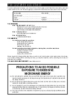 Preview for 2 page of Sharp R-410 Operation Manual