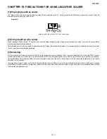 Предварительный просмотр 23 страницы Sharp R-410LK Service Manual