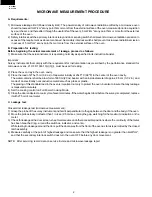 Preview for 4 page of Sharp R-415EW Service Manual