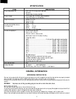 Preview for 6 page of Sharp R-419CK Supplemental Service Manual