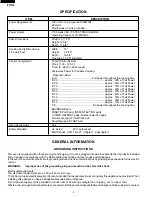 Preview for 6 page of Sharp R-420CK Service Manual