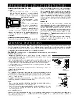 Предварительный просмотр 5 страницы Sharp R-420D Operation Manual