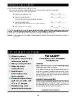 Предварительный просмотр 21 страницы Sharp R-420D Operation Manual